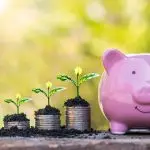 Pink ceramic piggy bank — symbolising financial return on investment from proactive wellbeing strategies.