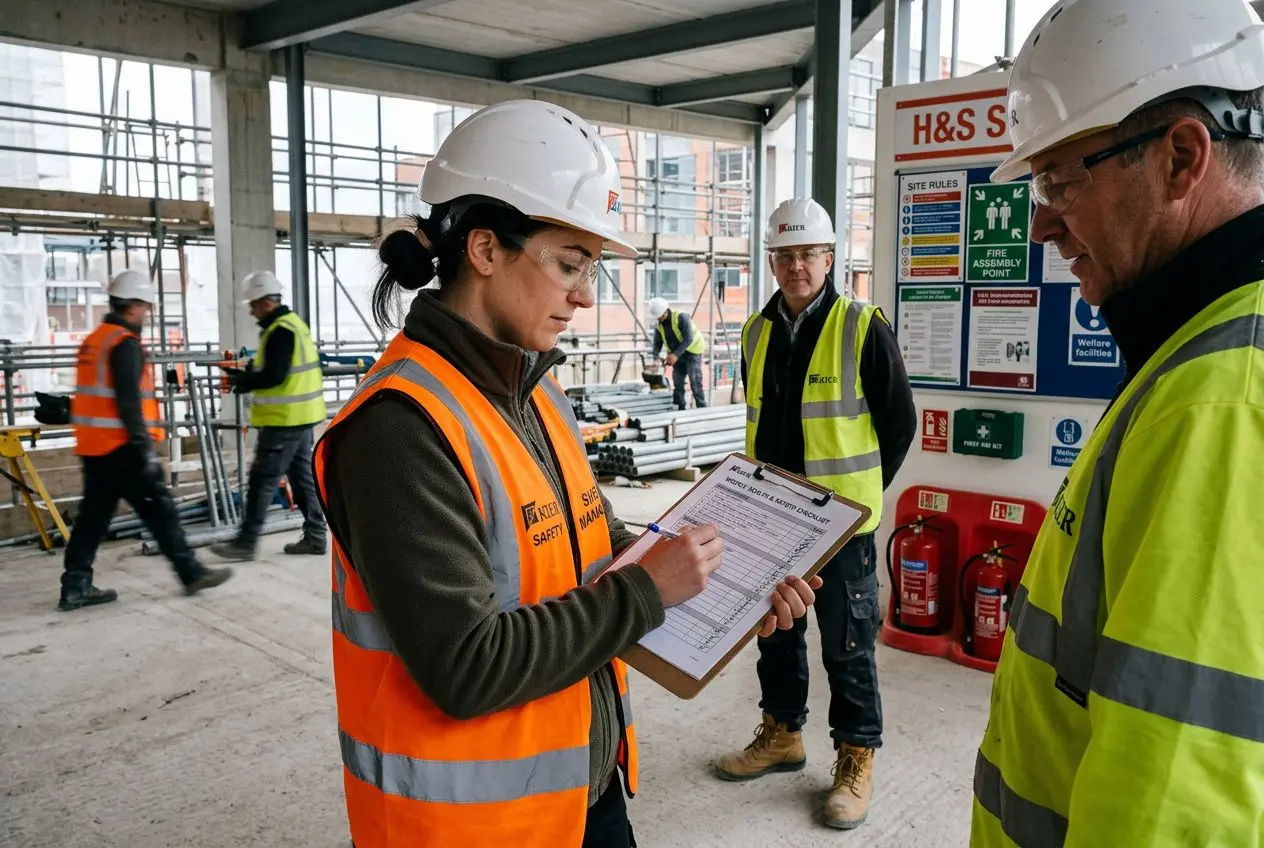 A practical health and safety checklist should reflect real working conditions, not just what is written in the paperwork.