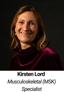 Kirsten Lord MSK Specialist